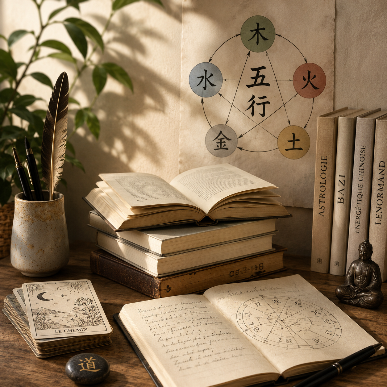 Lenormand vivant
